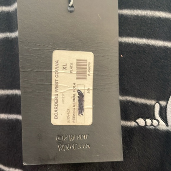 NWT - XL Rip N Dip Striped Long Sleeve Sweatshirt/Sweater - Picture 4 of 5